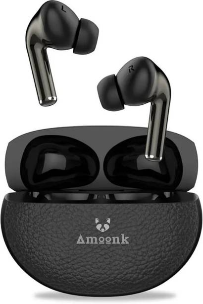 Amoonk BUDS PRO 3 Deep Bass TWS Bluetooth Earbuds | Wireless Earphones | Compact Design Bluetooth