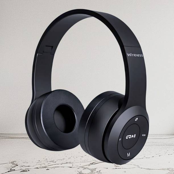 AIZINA Bluetooth On-Ear Headset with High-Quality HD Sound and Multi-Directional Mic_SC Bluetooth & Wired