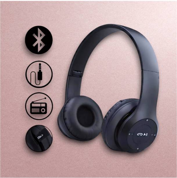 TWS Foldable Wireless Gaming Headphones with Mic and Surround Sound_DS Bluetooth & Wired