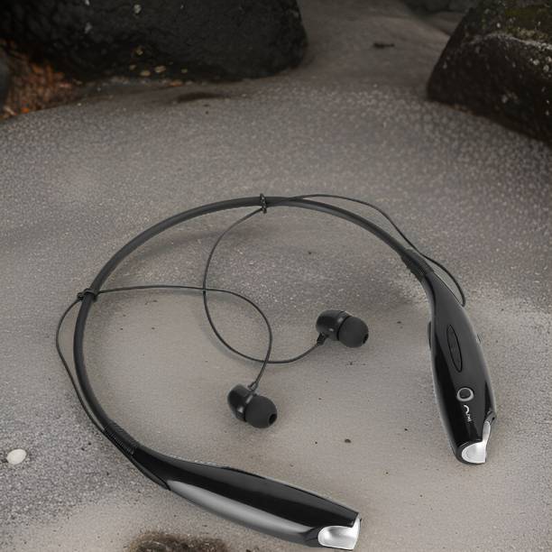 YAROH J08_HBS 730 Wireless Sport Neckband Bluetooth Headphones with Mic Bluetooth Headset