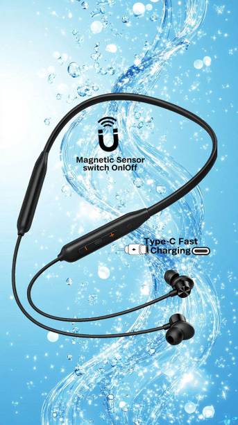 BUDDHIST ENTERPRISES Z2 Bullet -MAGNETIC POWER OFF/ON Bluetooth 5.3 version 48Hr.Playtime Headset-C35 Bluetooth