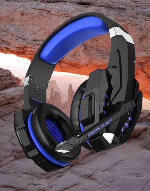 PunnkFunnk GM K20 Gaming Headset, Over Ear Gaming Headphones with Mic Wired Gaming