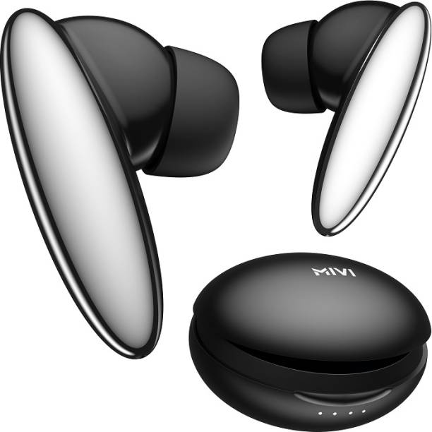 Mivi DuoPods K6 TWS,Rich Bass,50H Playtime,AI ENC,Low Latency,Type C,5.3 Bluetooth Gaming Headset