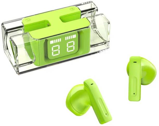 COREGENIX Classy Transparent TWS with BT5.3, 25hrs Playtime, Low Latency, High Performance Bluetooth