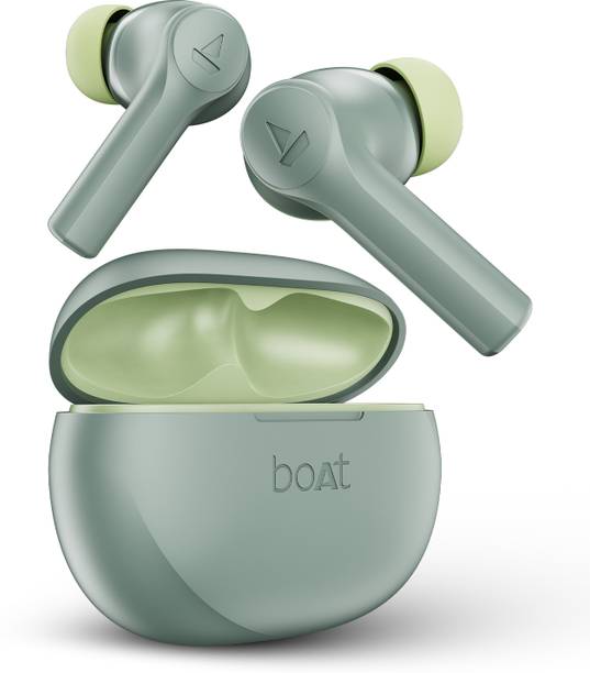 boAt Airdopes Supreme w/ 4 Mics AI ENx Tech, 50 HRS Playback,Multi Point Connectivity Bluetooth