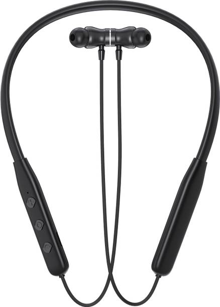 CARRON C-110 - 48 Hour Playtime Headphone Neckband with ENC & Fast Charging7 Bluetooth