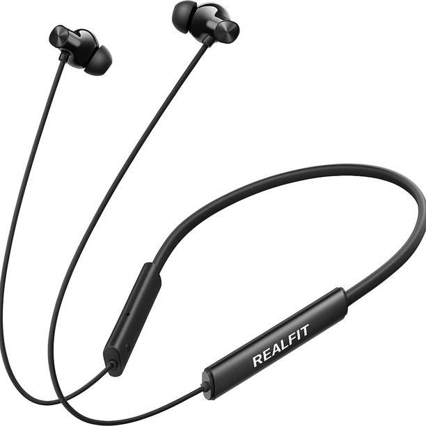 REALFIT Buds Wireless 3 Neo with 13.4mm Driver, 32 hrs Playback, Bluetooth
