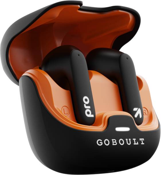 GOBOULT (previously Boult) Z40 Pro with 100H Battery, 4 Mic ENC, Rubber Grip Design,5.3v Bluetooth
