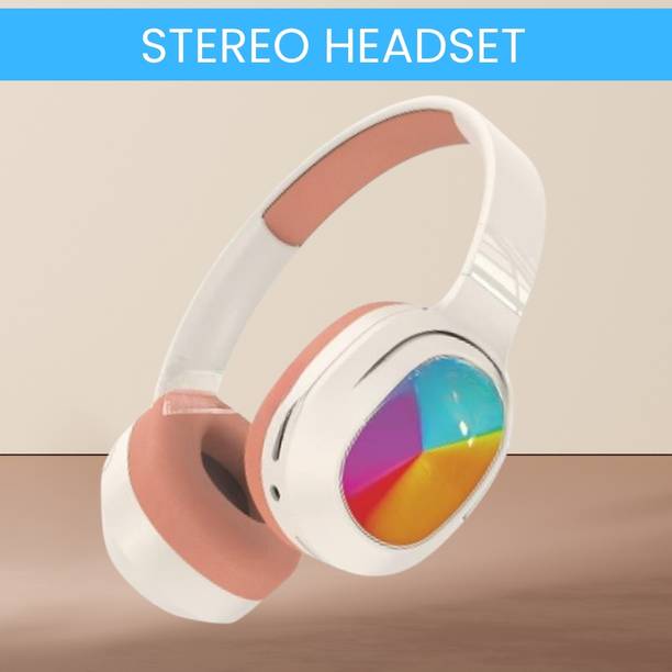 SYARA RGB Wireless Gaming Headset With Active Noise Cancellation, Foldable DesignRC71 Bluetooth