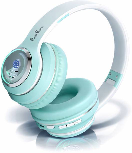 PunnkFunnk Super Astro Beast Mode Bluetooth Headset with 70 Hours Playback 40ms Low Latency Bluetooth & Wired