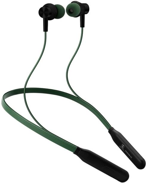 Soroo Future Wireless Bluetooth Neckband with 45H Playback, ENC Mic, Fast Charging, Rich Bass Bluetooth