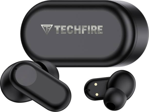 TECHFIRE Bullets 121 PRO 5.4V 2R Earbuds with Mic Low Latency FAST CHARGING GAMEING Bluetooth