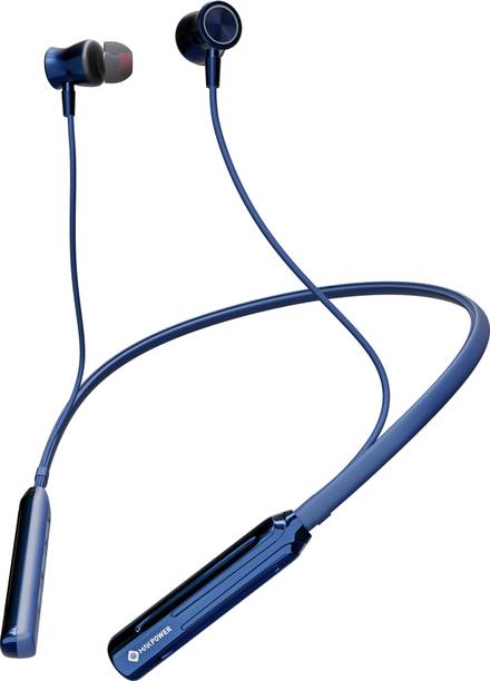 MAK POWER 48H Battery Life & Crystal Clear Audio, Best for Sports Gym & Running Neckband Bluetooth