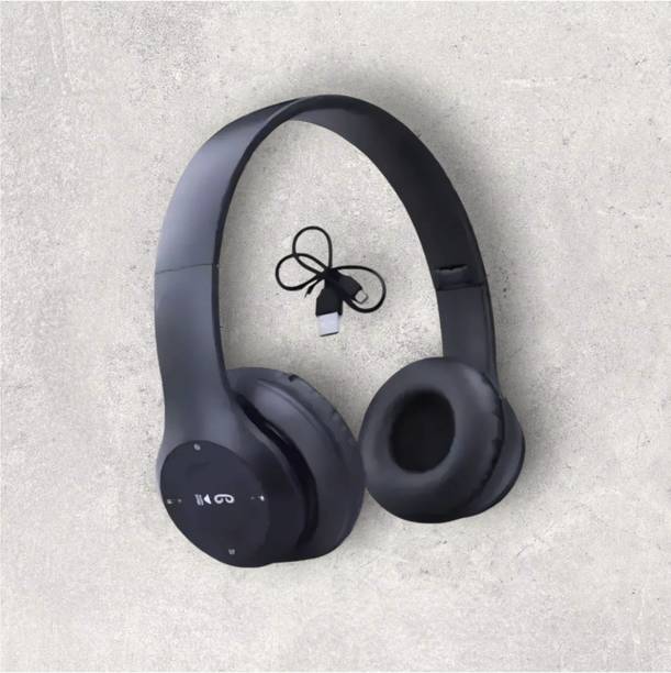 TWS Comfortable Wireless Headphones with Mic for All-Day Listening._TY Bluetooth & Wired