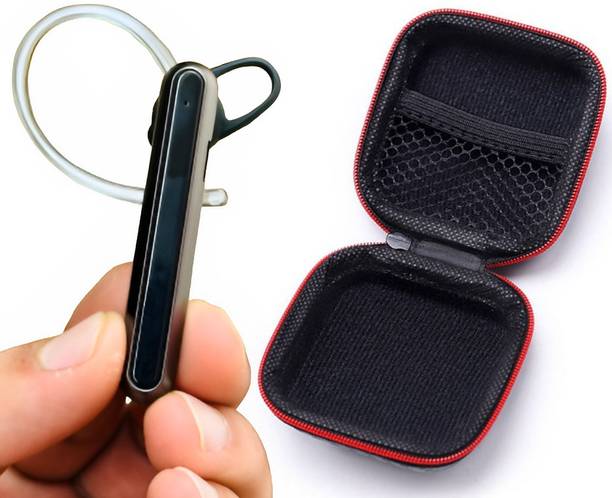 AiFit Single Ear Buds Headphones with long battery life With Mic Bluetooth