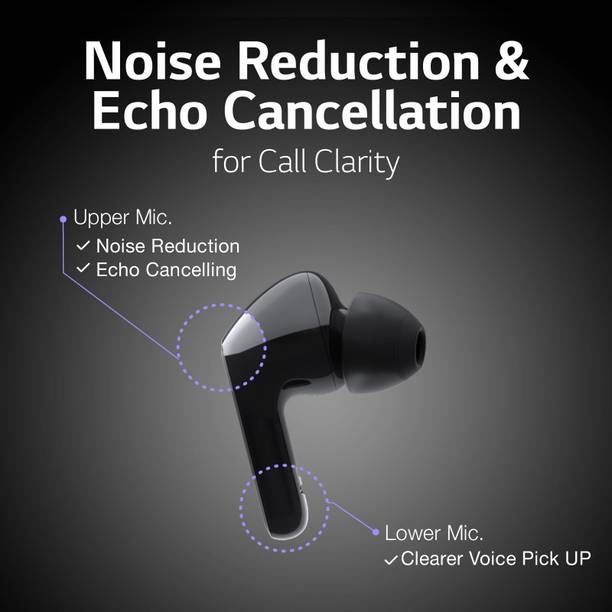 LG FN5U, Noise Isolation, UV Nano, IPX4, 18 Hrs Battery, Merdian Sound Bluetooth Headset