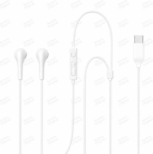 AYNEXS ORIGINAL for Sam-sung Type-C Wired In-Ear Earphones with Mic, AKG Sound Wired