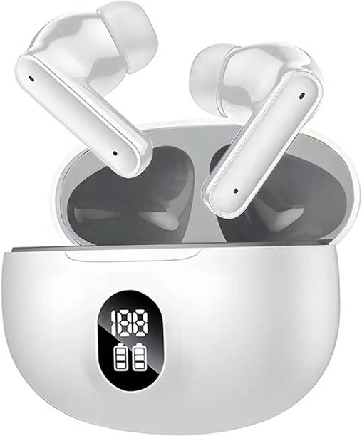 DUJE YO-TWS Earbuds 100 HRS Playback, 4 Mics ENx Technology & ASAP Charge-32 Bluetooth Gaming
