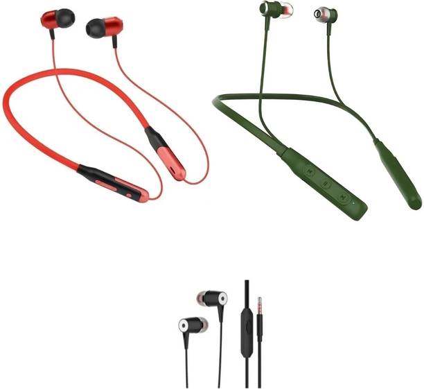 LEVELPLUS Jazz & Bluetooth Music N7 With Sl Cap Neckband Combo 45 Hours Playtime Bluetooth