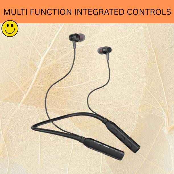 SACRO Candy Bluetooth Wireless Neckband With Magnetic Earbuds 100Hr Music PlaytimeW392 Bluetooth