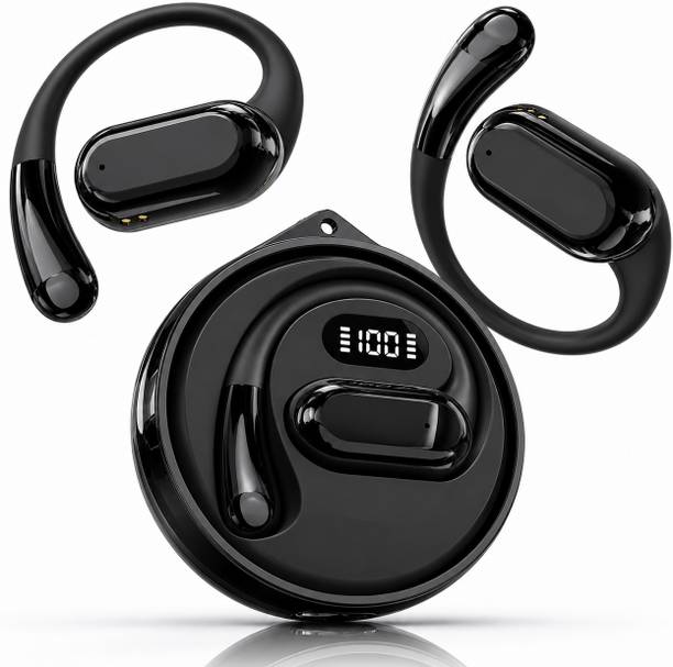 VEHOP D88 OWS Open Ear Wireless Earbuds, ENC Mic for Calls, Designed for Sports, Gym, Bluetooth