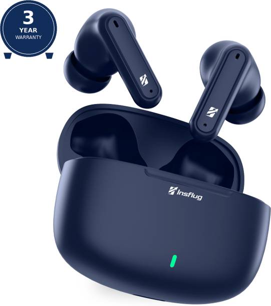 Insflug Wireless Earbuds with Quick Auto Pairing, IPX5 Waterproof and Digital Display Bluetooth