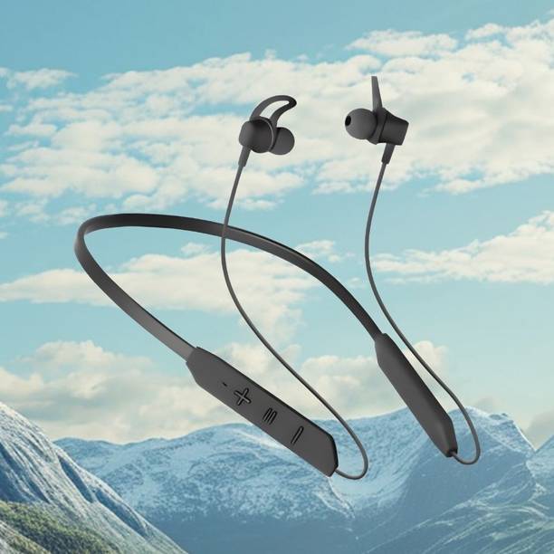 Clairbell Bluetooth Headset Neckband with mic BT-Max 30H Playtime & Calling VibrationQ310 Bluetooth