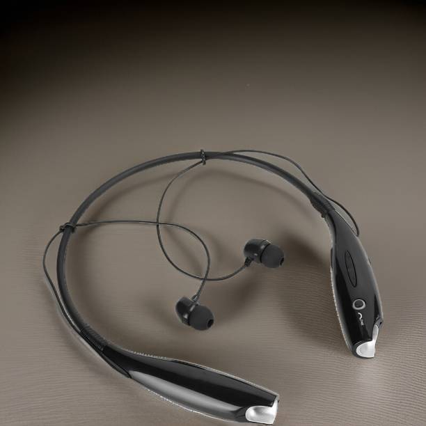 YAROH 7v_HBS 730 Wireless Sport Neckband Bluetooth Headphones with Mic Bluetooth Headset