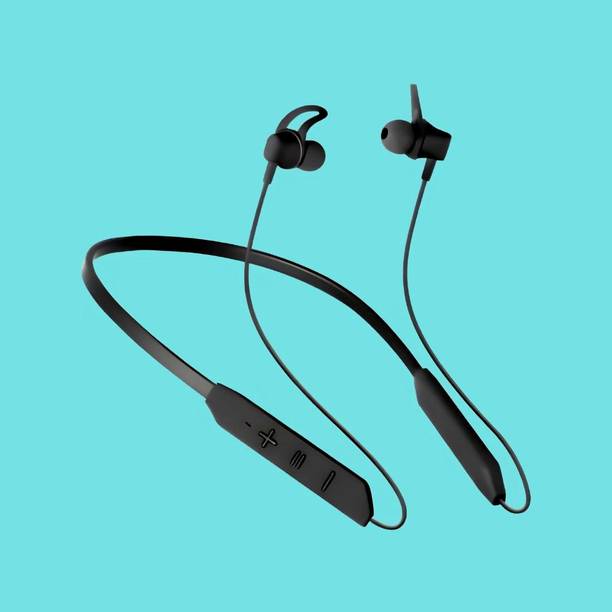 FRONY Bluetooth Headset Neckband with mic BT-Max 30H Playtime & Calling VibrationQ79 Bluetooth