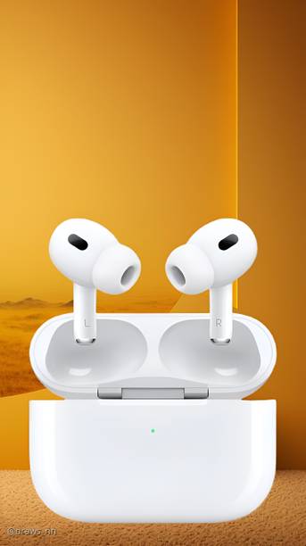 BeatFlow Earipods Pro (2nd generation) Active Cancellation Sound -MagSafe Case(USB-C) Bluetooth