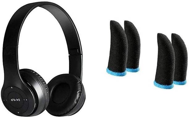 JANROCK COMBO pack 2 pair pubg gloves with foldable wireless Bluetooth