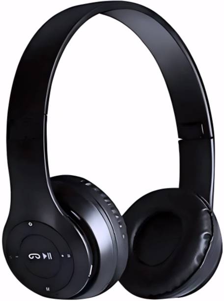 GDS Wireless Headphones with Aux Support and Customizable EQ Settings_MI Bluetooth & Wired