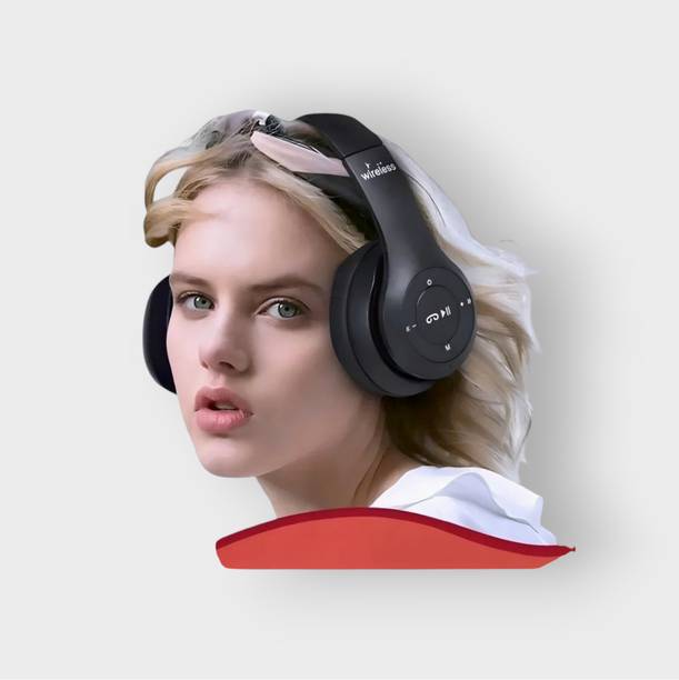 TWS Bluetooth Headset with HD Audio, Rotating Ear Cups, and Omni-Directional Mic_JE Bluetooth & Wired