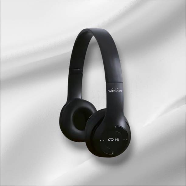 TWS Compact Stereo Headphones with Mic, SD Card & Rechargeable Backup_3N Bluetooth & Wired