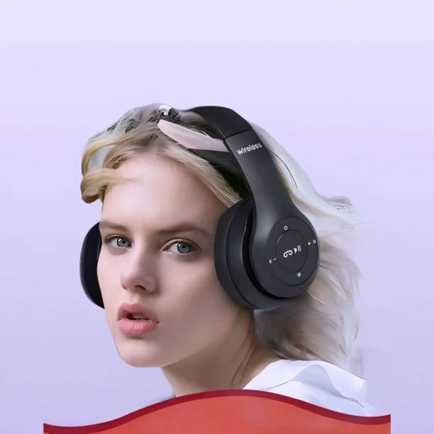 urooj High-Quality Bluetooth Headset with Microphone for Clear Communication._6X Bluetooth & Wired