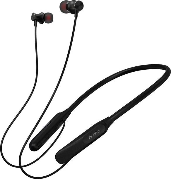 APES AudioWrap Wireless Bluetooth Neckband, 20Hrs Playtime,10mm Dynamic Drivers Bluetooth