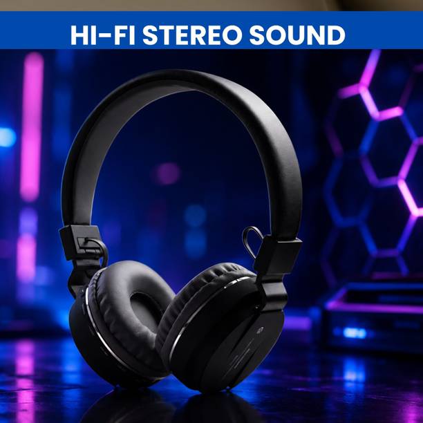 YAROH Foldable Bluetooth Headphone with Powerful Bass Sound BX112 Bluetooth