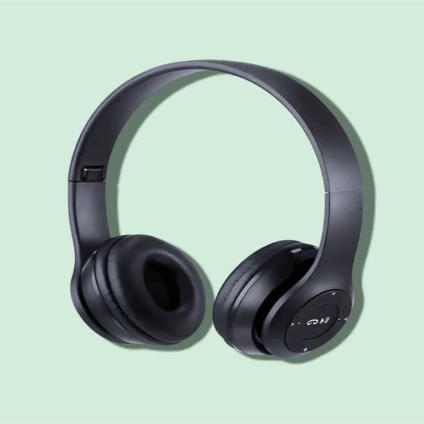 house of common Folding Bluetooth Headset with Championship Bass Response_BG Bluetooth & Wired