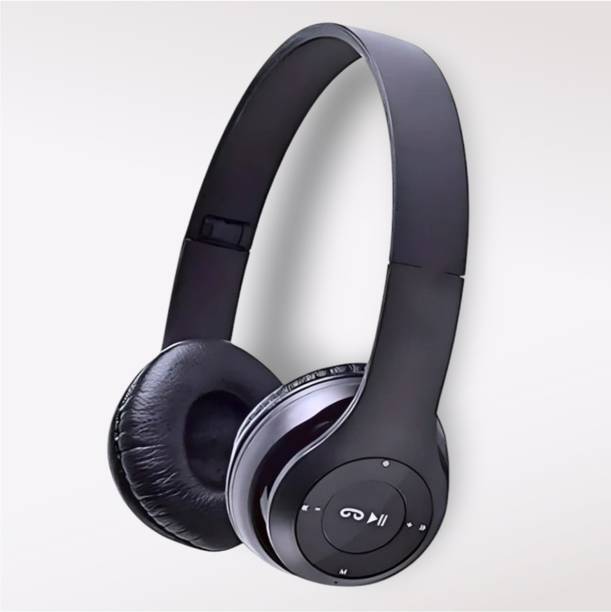 TWS Recharge Long-Life Headphones with Mic & SD Card Reader_YZ Bluetooth & Wired