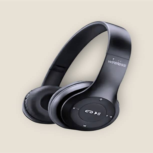 house of common Over-Ear Bluetooth Headset for Gamers with Resonant Strong Bass_QE Bluetooth & Wired