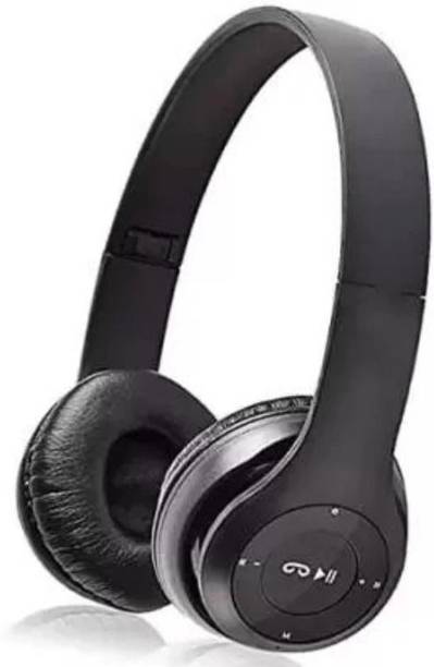 Atozco 2024 New Headphone P47 Wireless Sports with Microphone Bluetooth & Wired