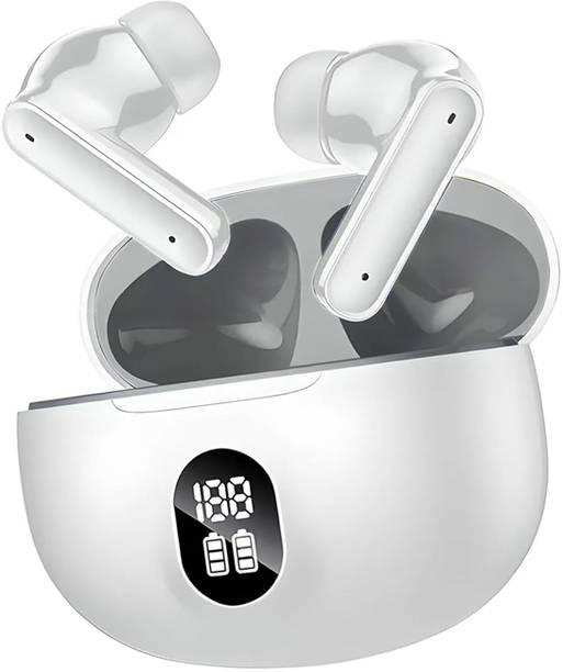 snowbudy SB895 Airpods 13mm HD Dynamic Driver, Touch Controls Bluetooth Gaming TWS [WHT8] Bluetooth Gaming