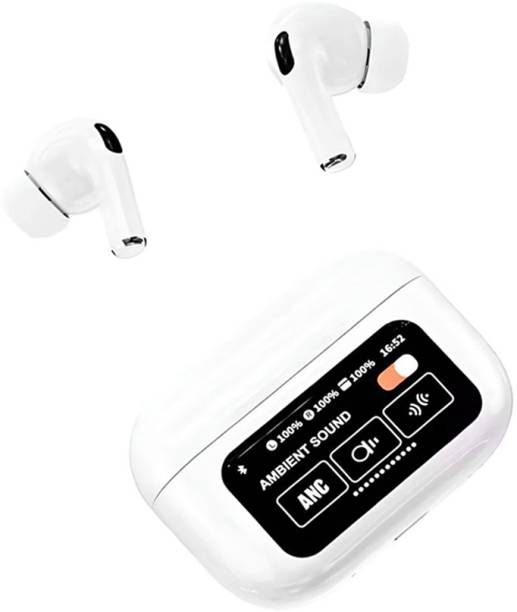Brolan Earphone Waterproof Digital Display screen Touch Control Earbuds Gaming Bluetooth Gaming Headset