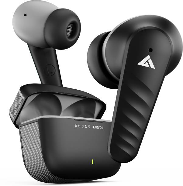 Boult Audio X10 TWS with 45Hrs Playtime, ENC Mic, 40ms Lowest Latency, Fast Charging, 5.3v Bluetooth Headset