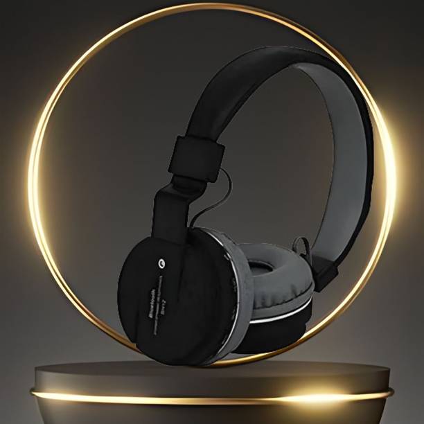 FRONY Wireless Gaming Sports Headphones Stereo With SD Card & 5-6h Battery BackupGT100 Bluetooth