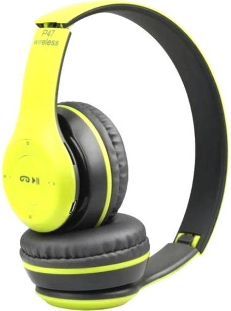 FRONY RK-1043 P47 Headset Super Extra Bass Bluetooth Headset (Furious On the Ear) Bluetooth