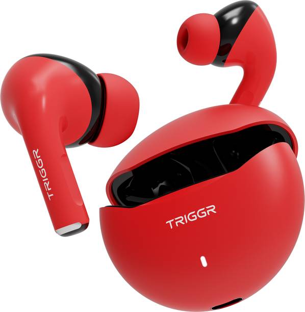 TRIGGR Rizz Duo with Latest BT v6.0, Dual Pairing, Premium Rubber Finish, 40Hr Playtime Bluetooth