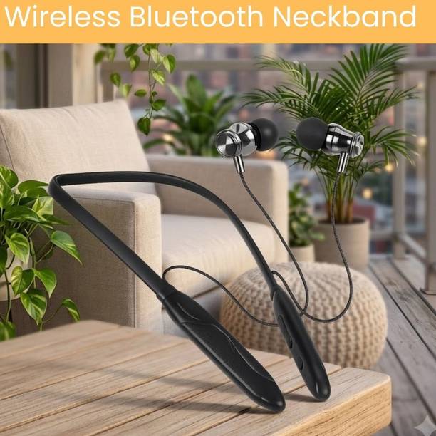 FRONY Wireless Bluetooth Neckband Earphones for Sports & Gym EX317 Bluetooth