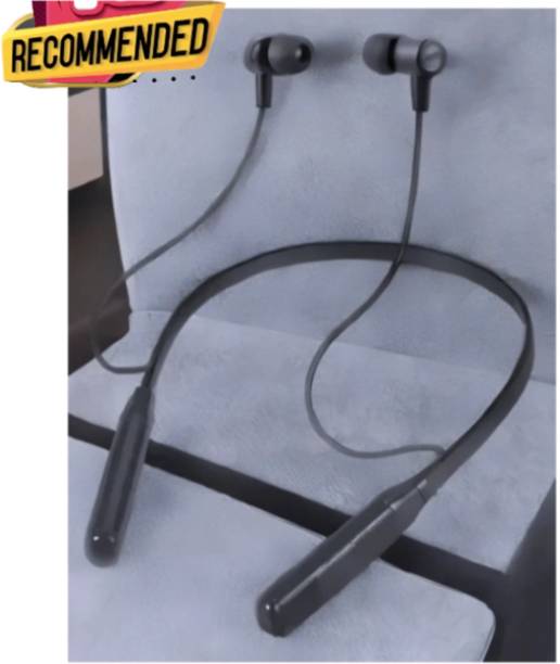 house of common Wireless Magnetic Neckband, Precision-Tuned for Deep Bass_KD Bluetooth & Wired