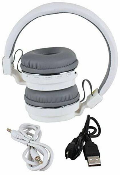 Worricow Headphone with Rich Bass Sound Support FM & SD Card Slot Bluetooth